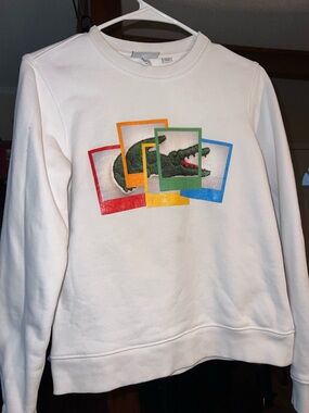 Lacoste x Polaroid Collaboration Sweater